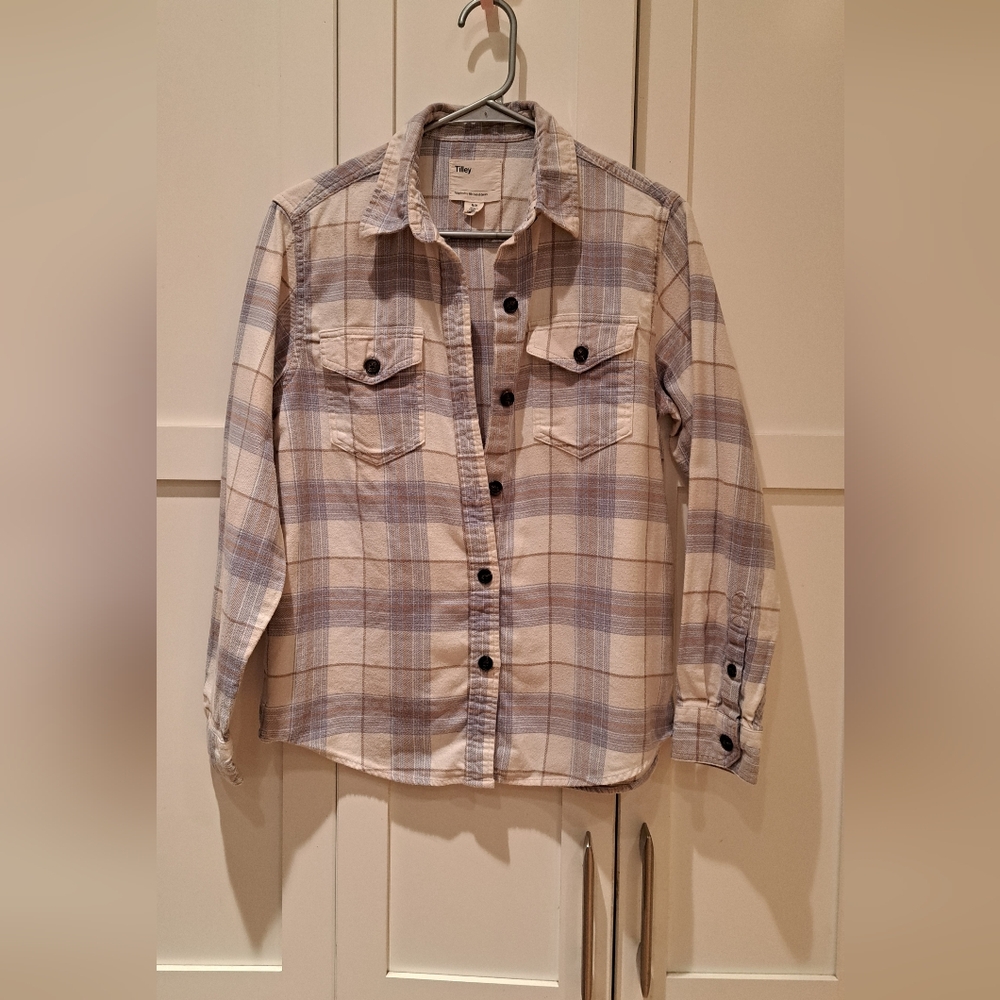 026 - Tilley Plaid Shirt with Pockets